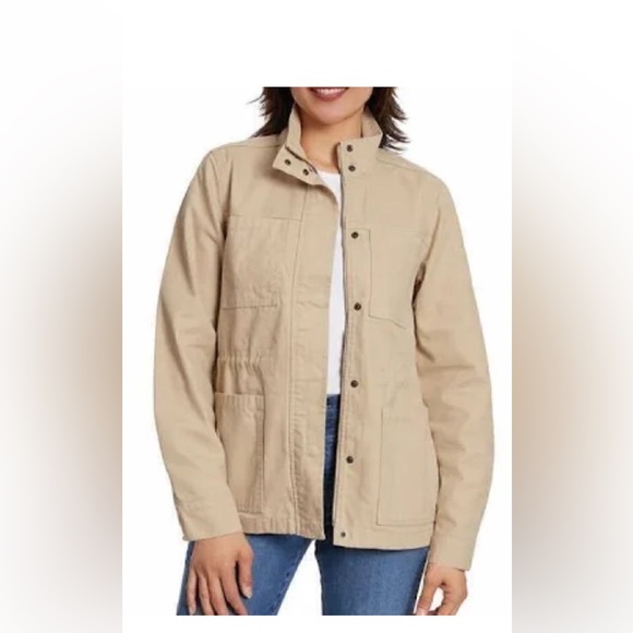 Vintage America ,Women ‘s  Tan Jacket - Picture 1 of 9